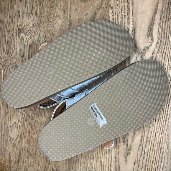 Dolce Vita Alameda Metallic Silver Buckle Strap Chunky Sandals Women’s Size 8 - Picture 11 of 11